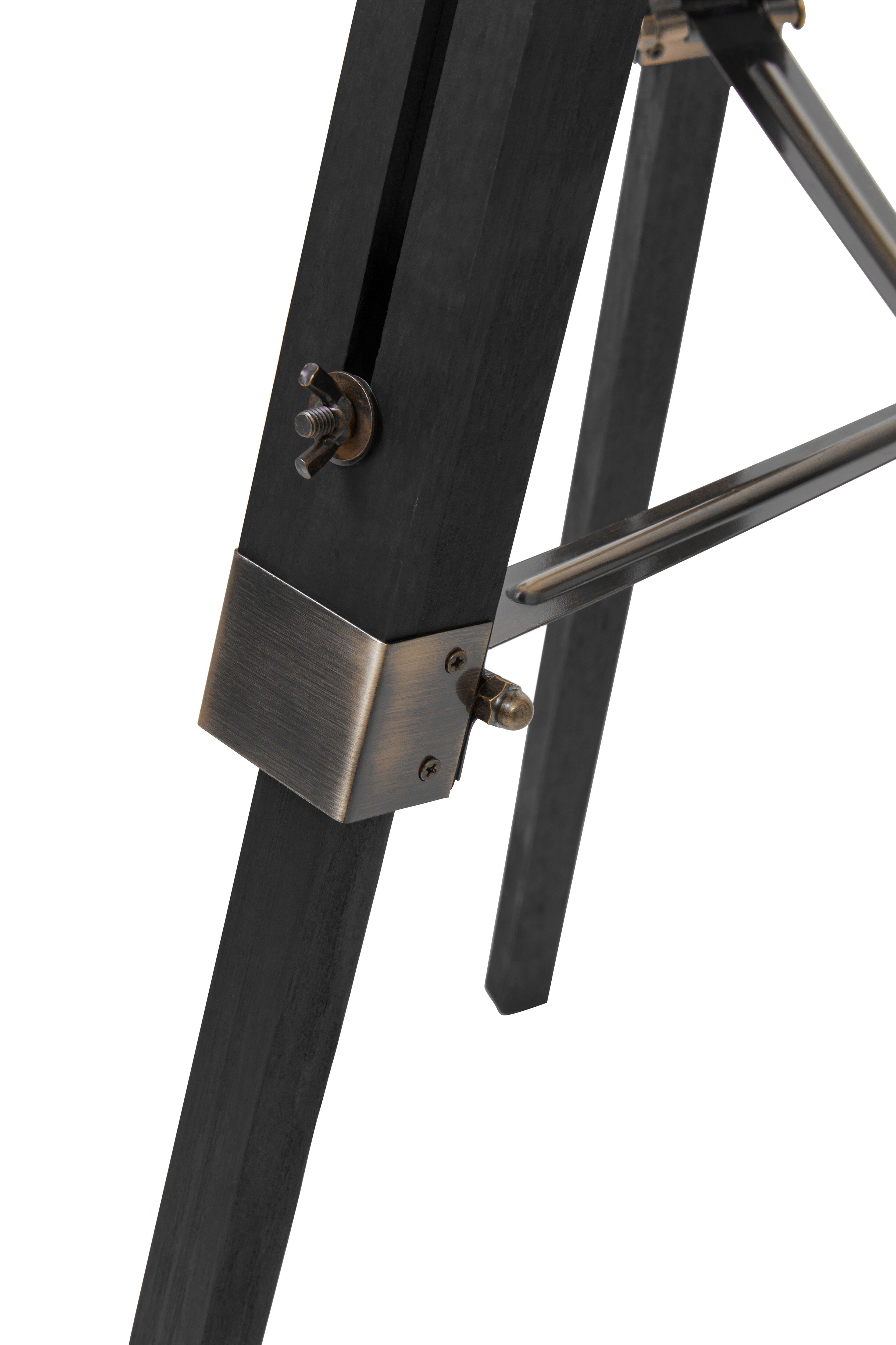 Chelsea Tripod Floor Lamp With Black Base